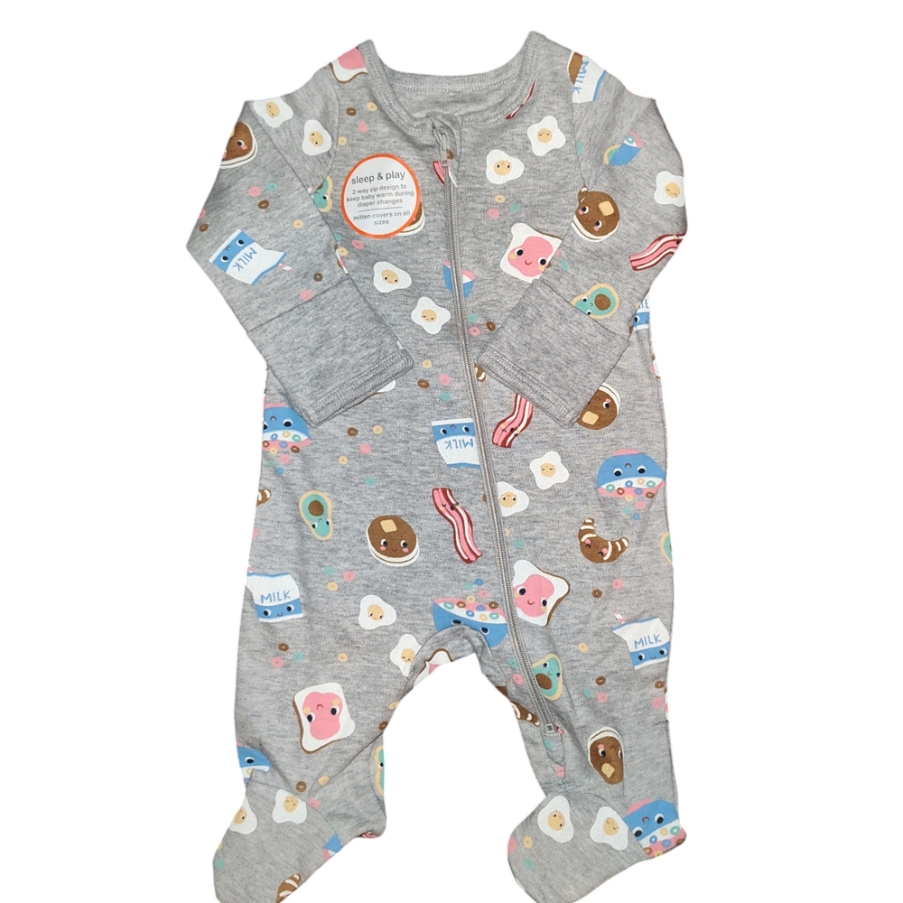 Gray Kids One Piece